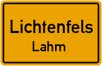 Straßenverzeichnis Lichtenfels Lahm