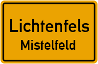 Fuchsweg in LichtenfelsMistelfeld