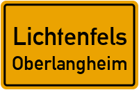 Prötzelsdorfer Weg in LichtenfelsOberlangheim