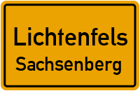 Turmstraße in LichtenfelsSachsenberg