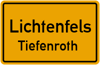 Gnellenrother Straße in LichtenfelsTiefenroth