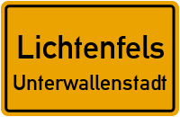 Wiesenweg in LichtenfelsUnterwallenstadt