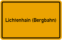 Alte Handelsstraße in Lichtenhain (Bergbahn)