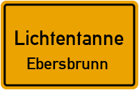 Straßenverzeichnis Lichtentanne Ebersbrunn