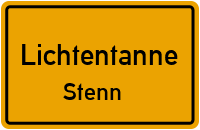 Straßenverzeichnis Lichtentanne Stenn