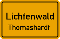 Straßenverzeichnis Lichtenwald Thomashardt