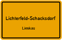 An Der B 96 in Lichterfeld-SchacksdorfLieskau