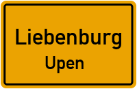 Kreisstraße in LiebenburgUpen