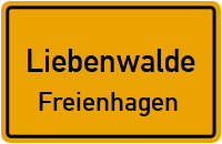 Straßenverzeichnis Liebenwalde Freienhagen