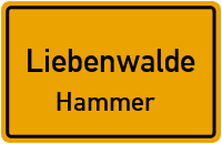Groß Schönebecker Straße in LiebenwaldeHammer