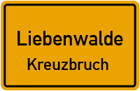 Kreuzbrucher Straße in LiebenwaldeKreuzbruch