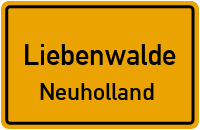 Kurzer Weg in LiebenwaldeNeuholland