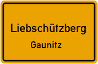Nebenstraße in LiebschützbergGaunitz