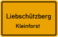 Querstraße in LiebschützbergKleinforst