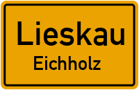 Straßen in Lieskau Eichholz