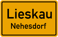 Straßen in Lieskau Nehesdorf
