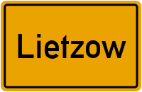 Spitzer Ort in Lietzow