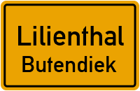 Gaußstraße in LilienthalButendiek