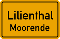 Moorender Straße in LilienthalMoorende