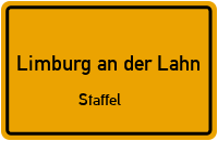 Limburger Weg in 65556 Limburg an der Lahn (Staffel)