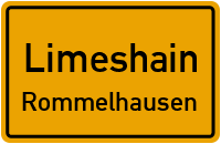 Straßenverzeichnis Limeshain Rommelhausen