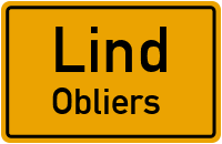 Bachstraße in LindObliers