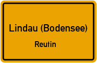 Reutiner Straße in Lindau (Bodensee)Reutin