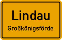 Dorfstraße in LindauGroßkönigsförde