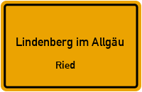 Ried in Lindenberg im AllgäuRied