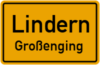 Linderner Straße in LindernGroßenging