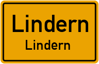 Adenauerstraße in LindernLindern