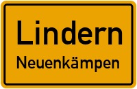 Feldstraße in LindernNeuenkämpen