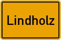 Ortsschild Lindholz