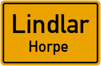 Straßenverzeichnis Lindlar Horpe
