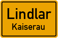 Straßenverzeichnis Lindlar Kaiserau