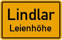 Straßenverzeichnis Lindlar Leienhöhe