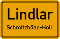 Straßenverzeichnis Lindlar Schmitzhöhe-Holl