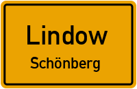 Lindower Straße in LindowSchönberg