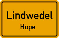 Hoper Straße in LindwedelHope