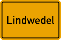 Ortsschild von Gemeinde Lindwedel in Niedersachsen