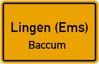 Friedhofsweg in Lingen (Ems)Baccum