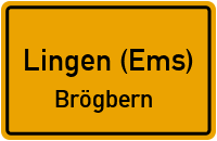 Stationsweg in Lingen (Ems)Brögbern