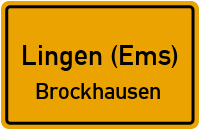 Straßenverzeichnis Lingen (Ems) Brockhausen