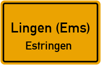 Straßenverzeichnis Lingen (Ems) Estringen
