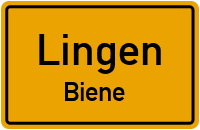 Gerhard-Rosken-Straße in LingenBiene