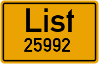 25992 List