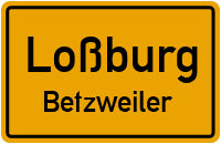 Hegisstraße in LoßburgBetzweiler