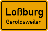 Wühlsbachwegstraße in LoßburgGeroldsweiler