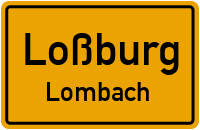 Straßenverzeichnis Loßburg Lombach