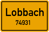 74931 Lobbach